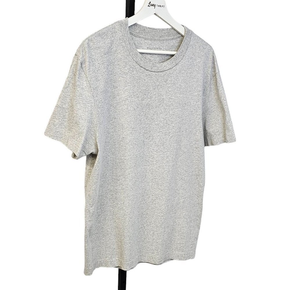 All Saints Men's Musica Short  Sleeve Crew Neck Relaxed Fit T-Shirt Size Small - Picture 2 of 8